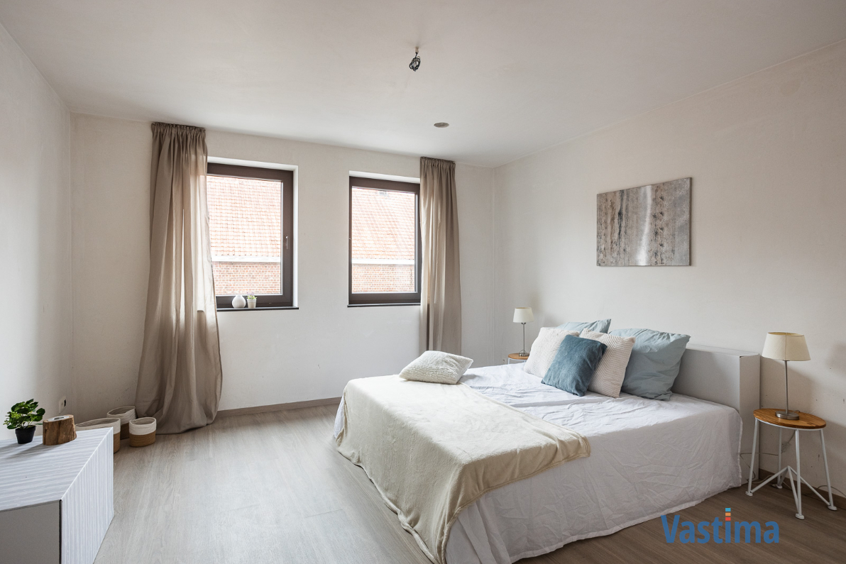 Immo Vastima - Huis Te koop Denderleeuw - Nieuwbouw gesloten woning met 3 slaapkamers, garage en tuin