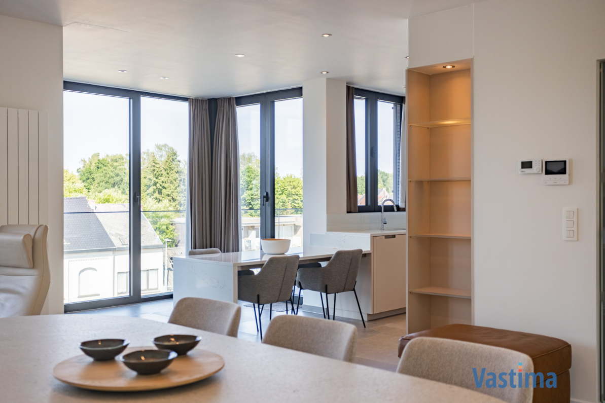 Immo Vastima - Appartement Te koop Aalst - Exclusieve penthouse met panoramisch uitzicht aan natuurgebied De Gerstjens