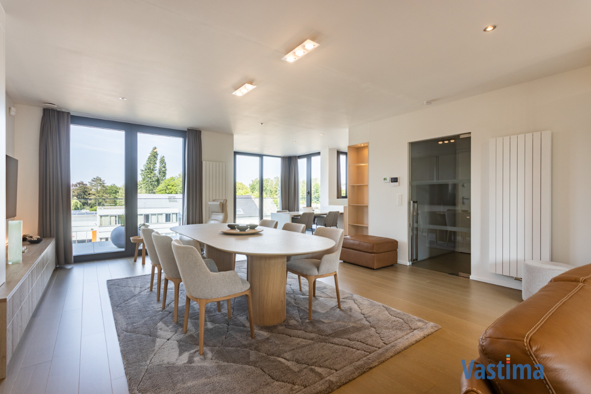 Immo Vastima - Appartement Te koop Aalst - Exclusieve penthouse met panoramisch uitzicht aan natuurgebied De Gerstjens