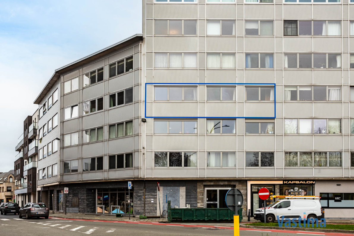 Immo Vastima - Appartement Te koop Aalst - Instapklaar appartement met 2 slaapkamers en terras