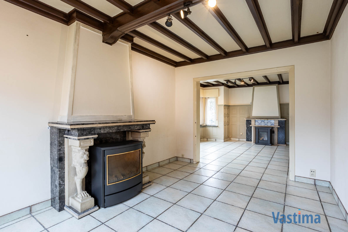 Immo Vastima - Huis Te koop Lede - Te renoveren, halfopen woning met zuid gerichte tuin