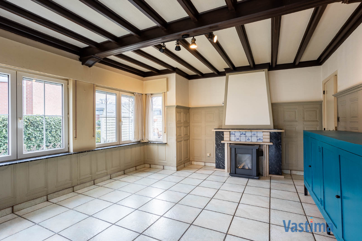 Immo Vastima - Huis Te koop Lede - Te renoveren, halfopen woning met zuid gerichte tuin