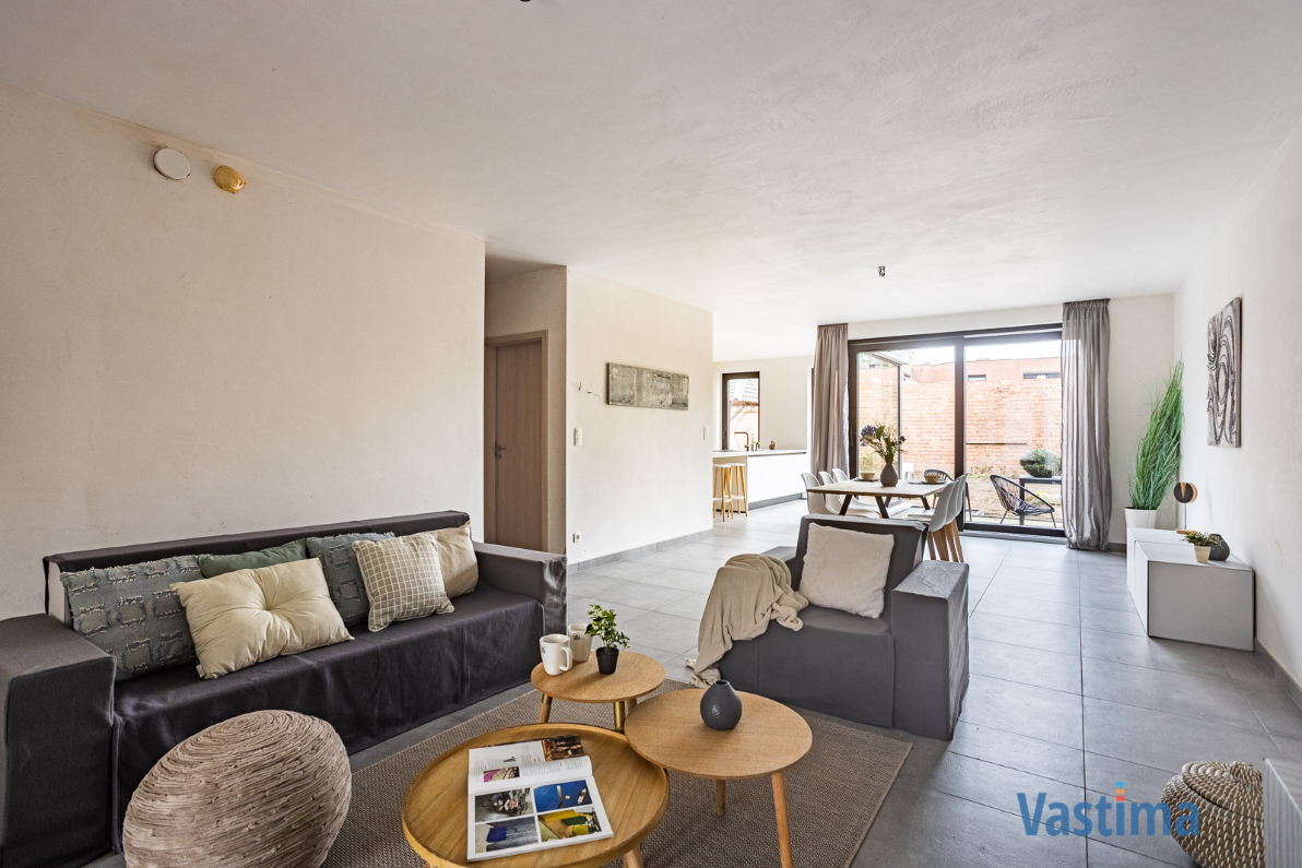 Immo Vastima - Huis Te koop Denderleeuw - Nieuwbouw gesloten woning met 3 slaapkamers, garage en tuin