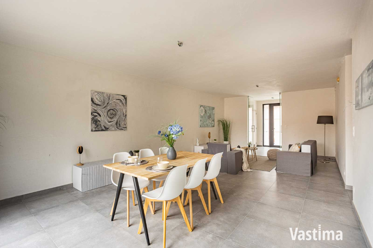 Immo Vastima - Huis Te koop Denderleeuw - Nieuwbouw gesloten woning met 3 slaapkamers, garage en tuin