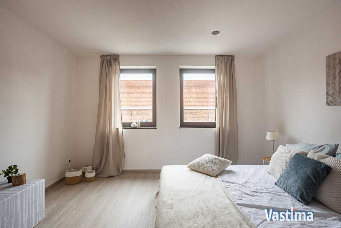Immo Vastima - Huis Te koop Denderleeuw - Nieuwbouw gesloten woning met 3 slaapkamers, garage en tuin