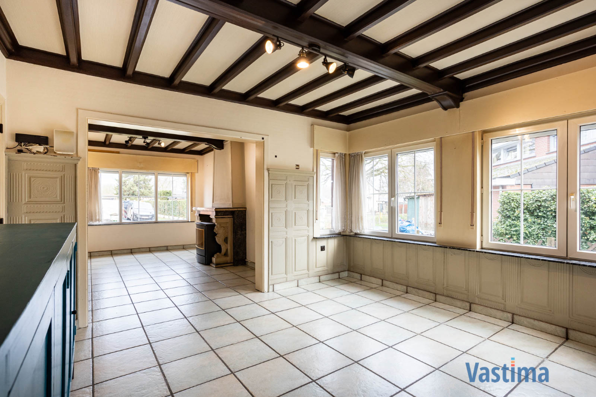 Immo Vastima - Huis Te koop Lede - Te renoveren, halfopen woning met zuid gerichte tuin