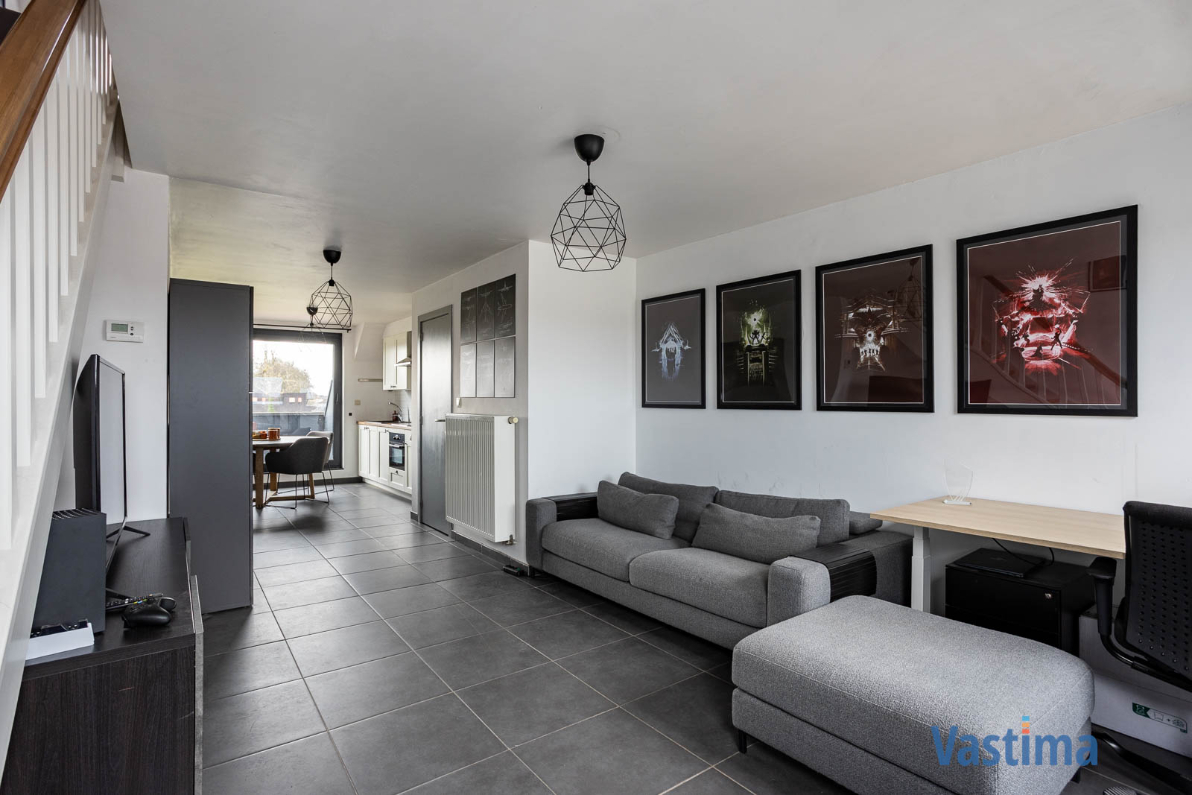 Immo Vastima - Appartement Te huur Lede - Duplex-appartement met dakterras en uniek uitzicht