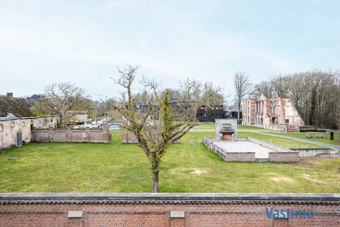 Immo Vastima - Appartement Te huur Lede - Duplex-appartement met dakterras en uniek uitzicht