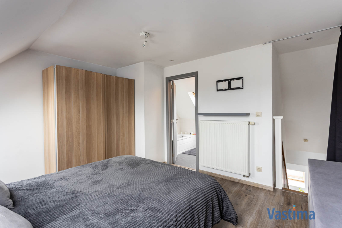 Immo Vastima - Appartement Te huur Lede - Duplex-appartement met dakterras en uniek uitzicht