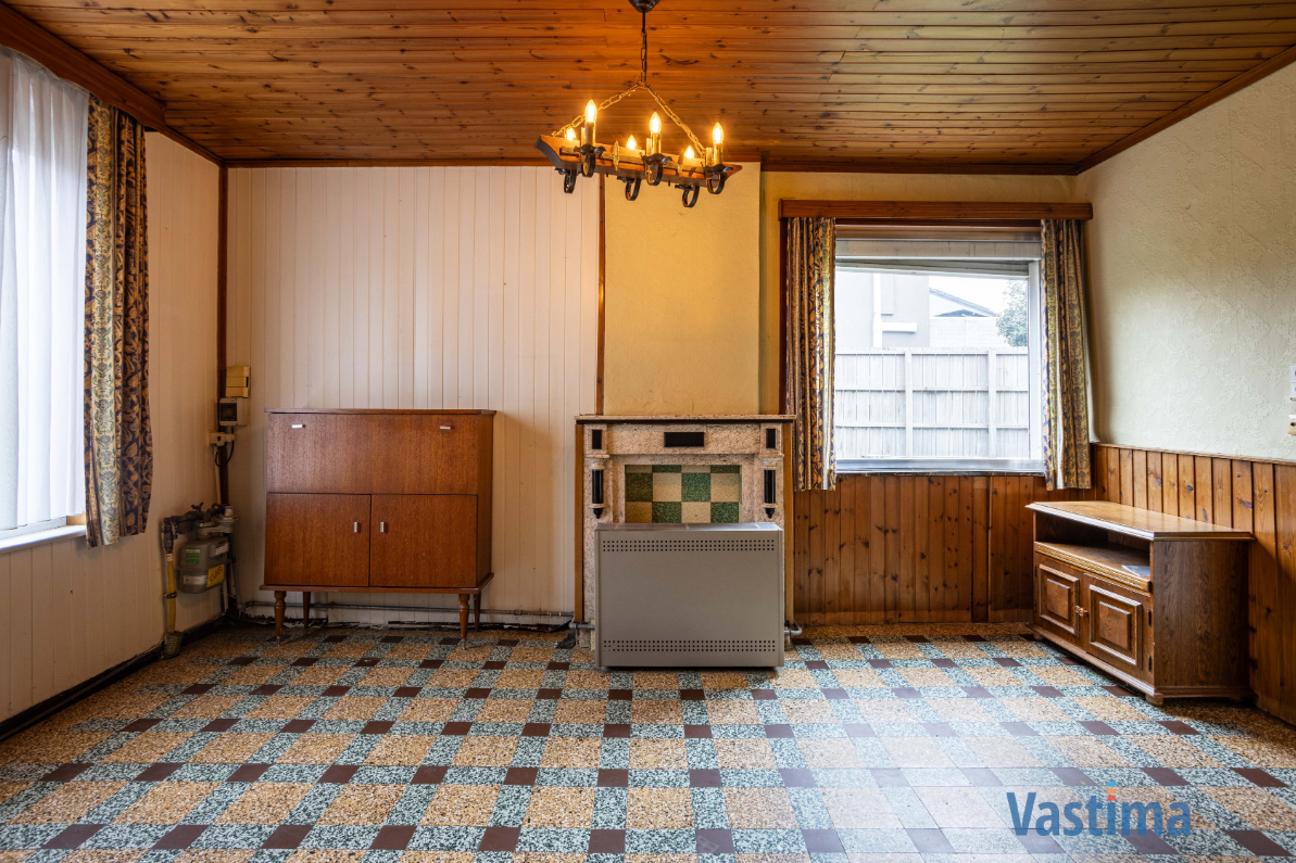 Immo Vastima - Huis Te koop Gijzegem - Halfopen woning met uitbreidingsmogelijkheden in hartje Gijzegem