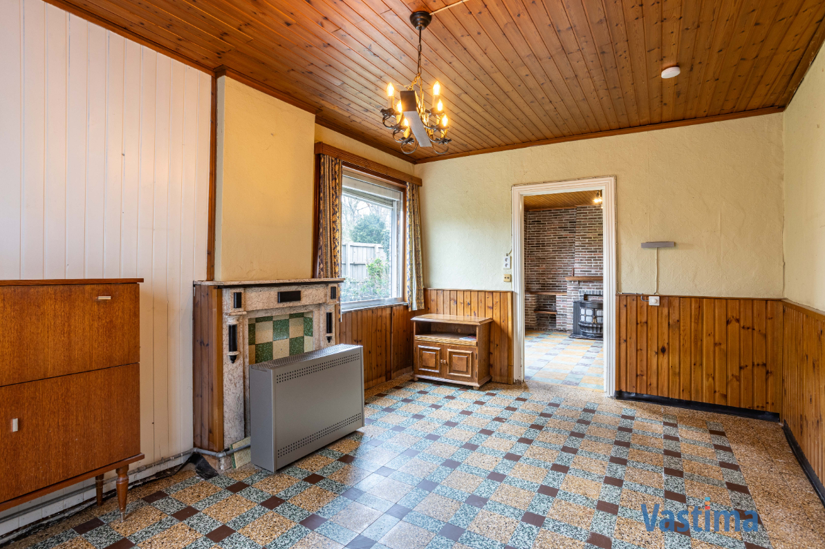 Immo Vastima - Huis Te koop Gijzegem - Halfopen woning met uitbreidingsmogelijkheden in hartje Gijzegem