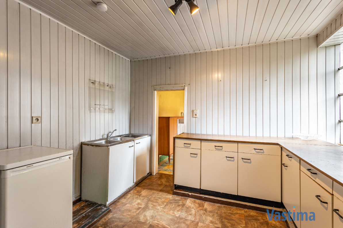 Immo Vastima - Huis Te koop Gijzegem - Halfopen woning met uitbreidingsmogelijkheden in hartje Gijzegem