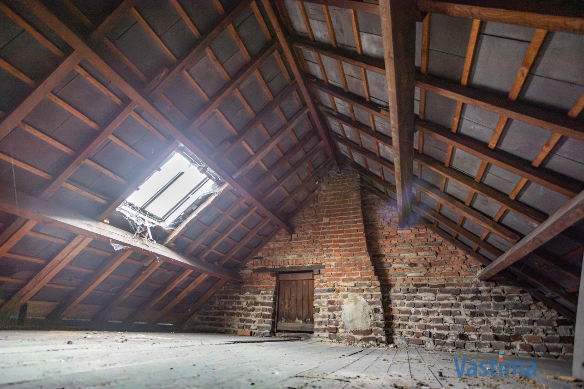 Immo Vastima - Huis Te koop Gijzegem - Halfopen woning met uitbreidingsmogelijkheden in hartje Gijzegem