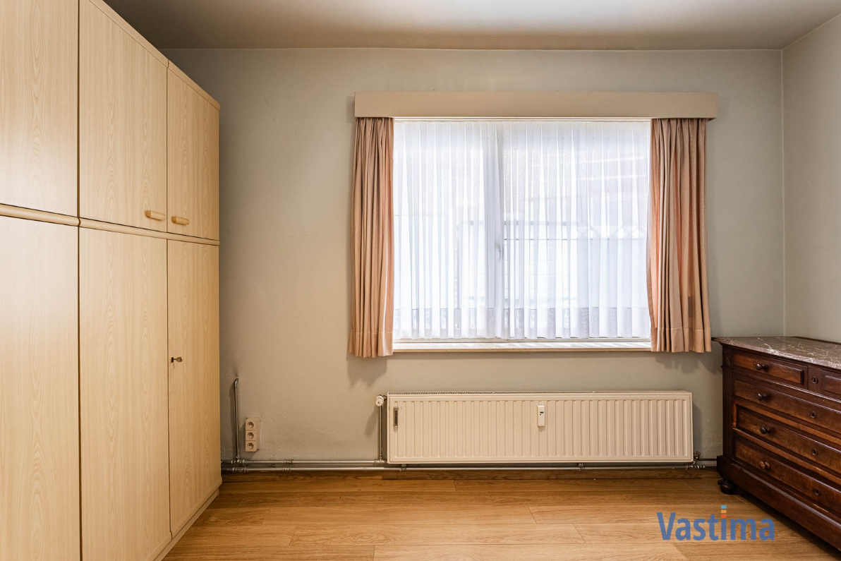 Immo Vastima - Appartement Te koop Aalst - Gelijkvloers appartement met 2 slaapkamers, ruim terras en staanplaats