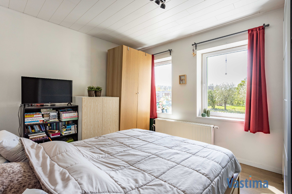 Immo Vastima - Huis Te koop Erembodegem - Energiezuinige en instapklare starterswoning met 2 slaapkamers in hartje Erembodegem