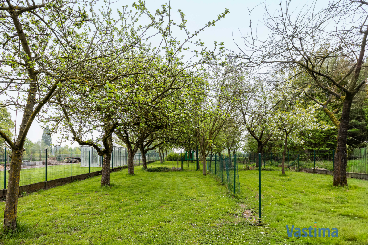 Immo Vastima - Huis Te koop Nieuwerkerken - Ruime halfopen bebouwing met grote kelder, 3 slaapkamers en zonnige tuin