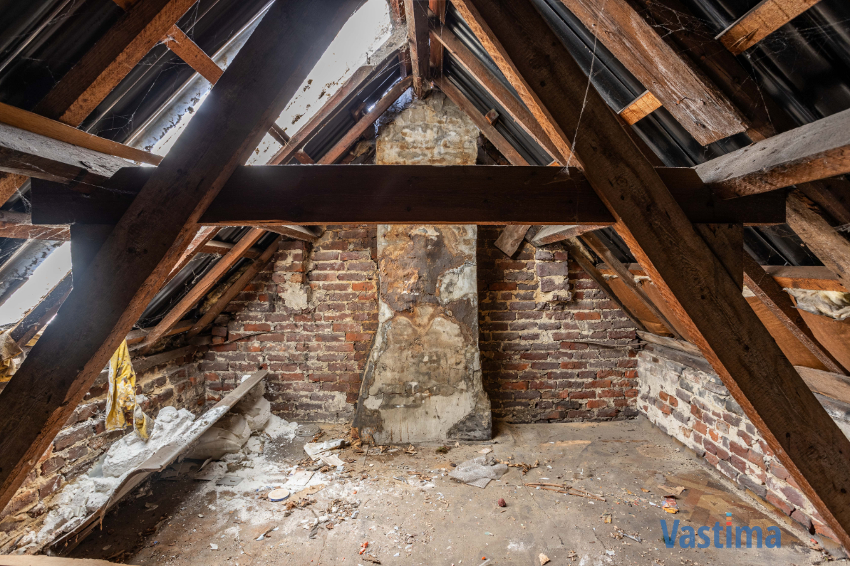Immo Vastima - Huis Te koop Gijzegem - Halfopen woning met uitbreidingsmogelijkheden in hartje Gijzegem