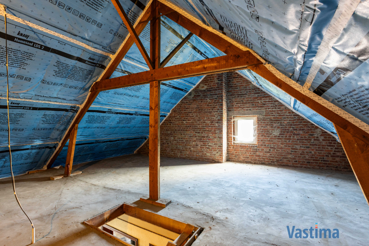 Immo Vastima - Huis Te koop Wieze - Woning met opslagruimte en grond op strategische ligging