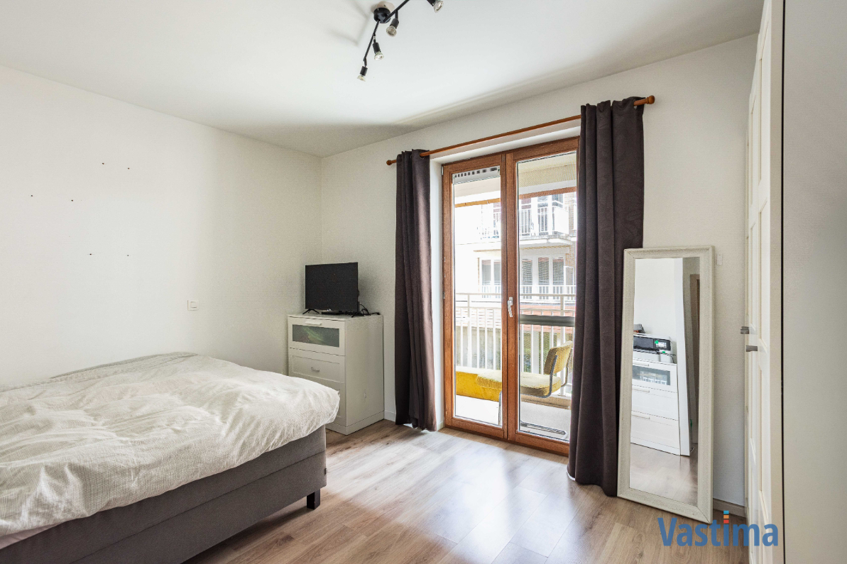 Immo Vastima - Appartement Te huur Erembodegem - Appartement met 2 slaapkamers en parking aan de oevers van de Dender