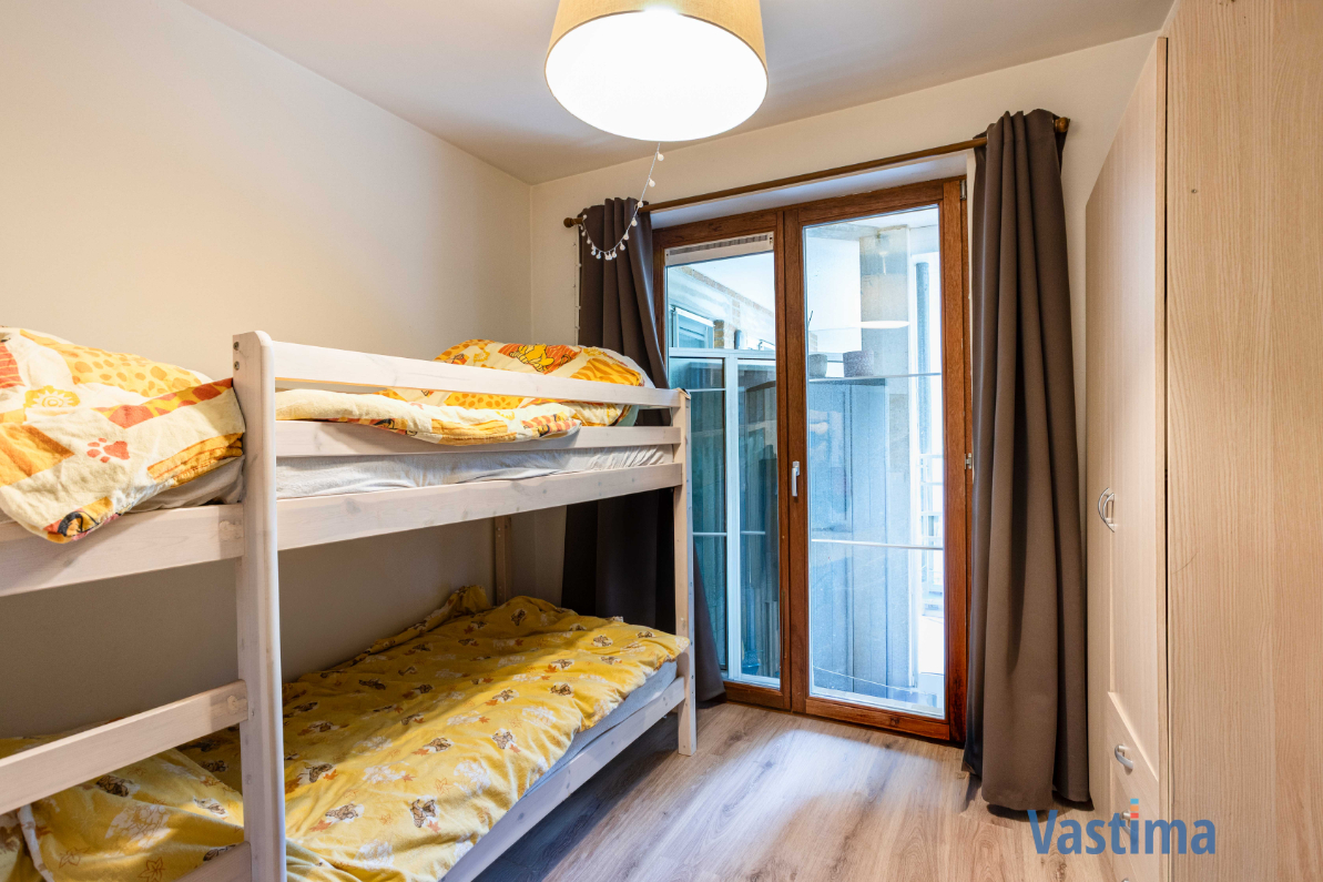 Immo Vastima - Appartement Te huur Erembodegem - Appartement met 2 slaapkamers en parking aan de oevers van de Dender
