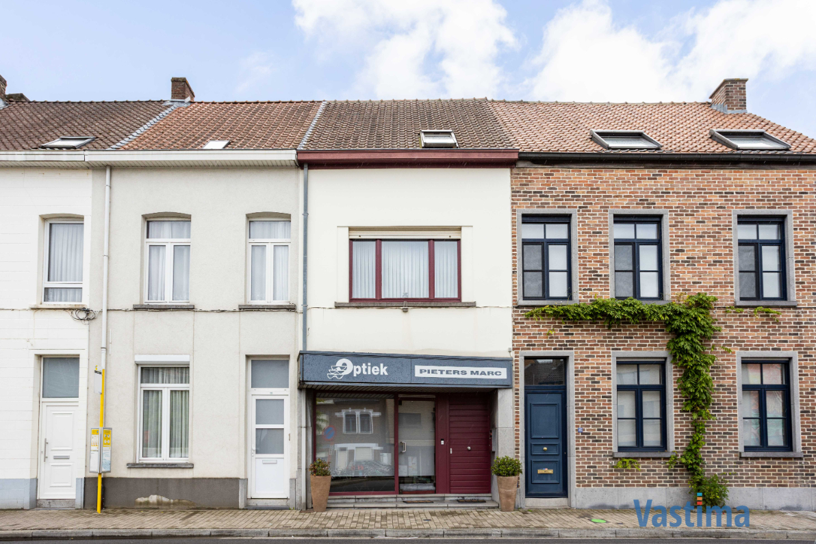 Immo Vastima - Huis Te koop Asse - Handelspand met woonst centrum Asse