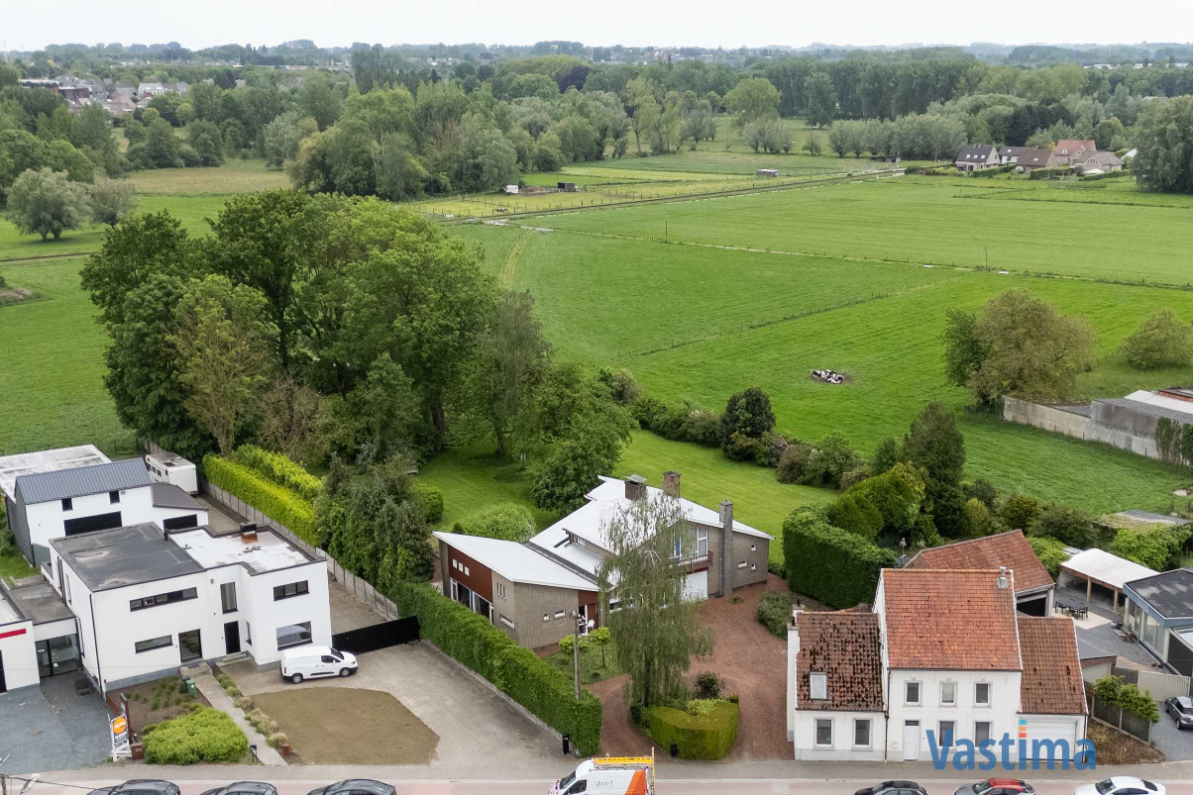 Immo Vastima - Grond Te koop Erpe-Mere - Uitzonderlijk domein van 57 are met tweewoonst