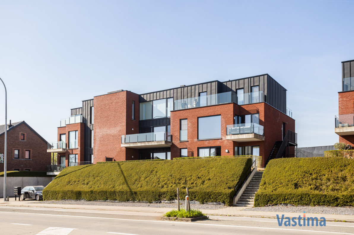 Immo Vastima - Appartement Te koop Bambrugge - Energiezuinig appartement met 2 slaapkamers, terras en zicht op groen
