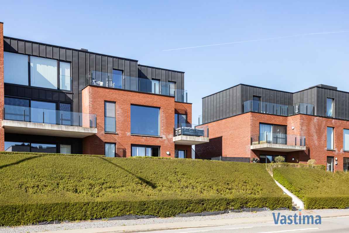 Immo Vastima - Appartement Te koop Bambrugge - Energiezuinig appartement met 2 slaapkamers, terras en zicht op groen