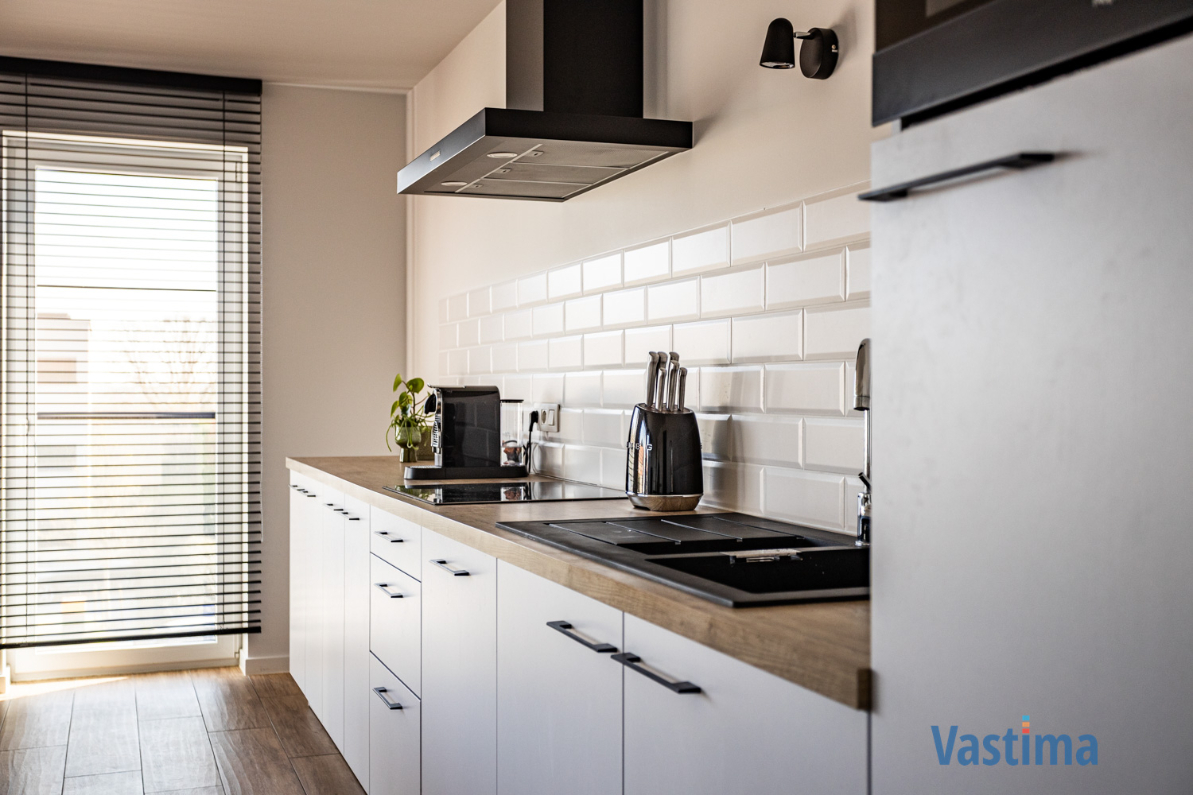 Immo Vastima - Appartement Te koop Bambrugge - Energiezuinig appartement met 2 slaapkamers, terras en zicht op groen