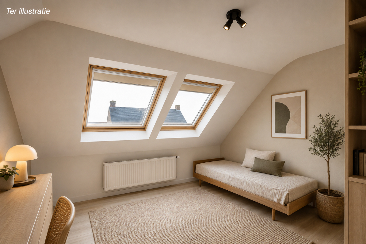 Immo Vastima - Appartement Te koop Haaltert - Appartement met 3 slaapkamers en garage in Haaltert