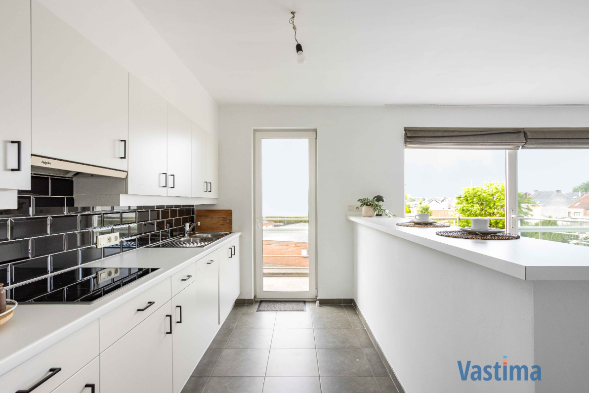 Immo Vastima - Appartement Te koop Aalst - Energiezuinig appartement met 2 slaapkamers en ruim terras