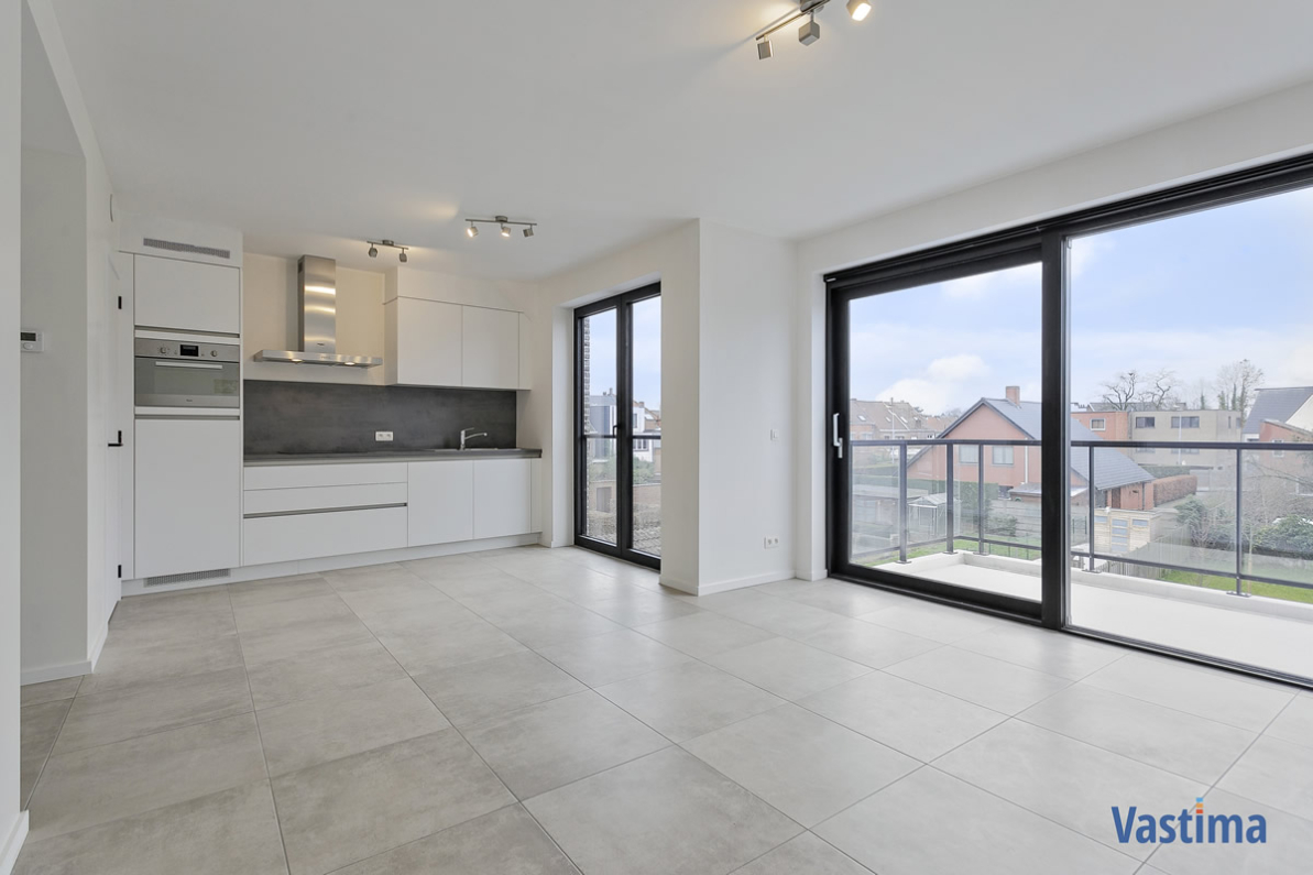 Immo Vastima - Appartement Te huur Aalst - Recent appartement met 2 slaapkamers, terras, lift en garage