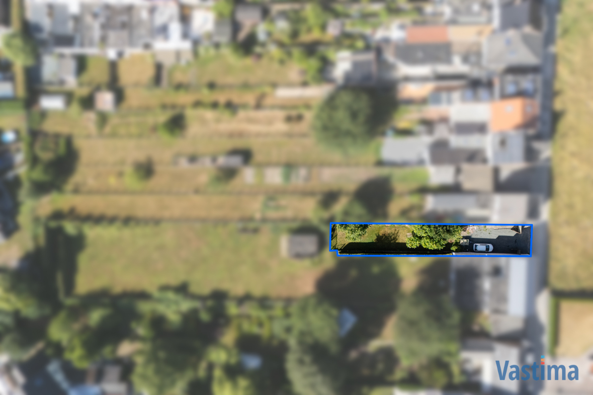 Immo Vastima - Grond Te koop Erembodegem - Perceel grond nabij centrum Erembodegem met zuidgerichte tuin