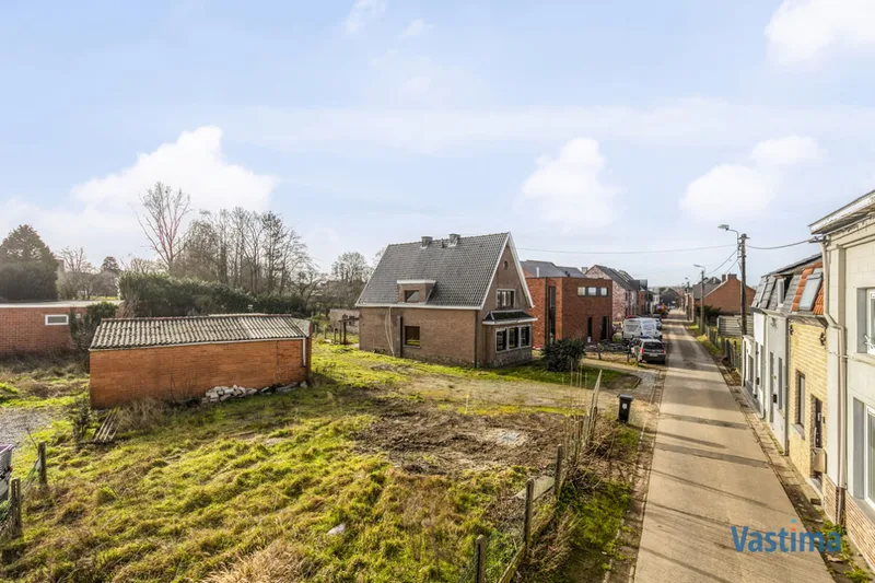 Immo Vastima - Grond Te koop Lede - Bouwgrond in verkeersluwe straat nabij dorpskern Lede