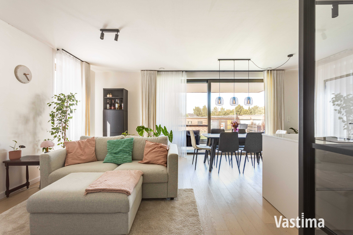 Immo Vastima - Appartement Te koop Merelbeke - Exclusief wonen in hartje Merelbeke – Recent appartement met ondergrondse staanplaats