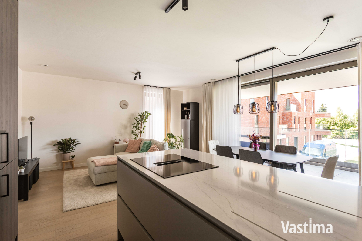 Immo Vastima - Appartement Te koop Merelbeke - Exclusief wonen in hartje Merelbeke – Recent appartement met ondergrondse staanplaats