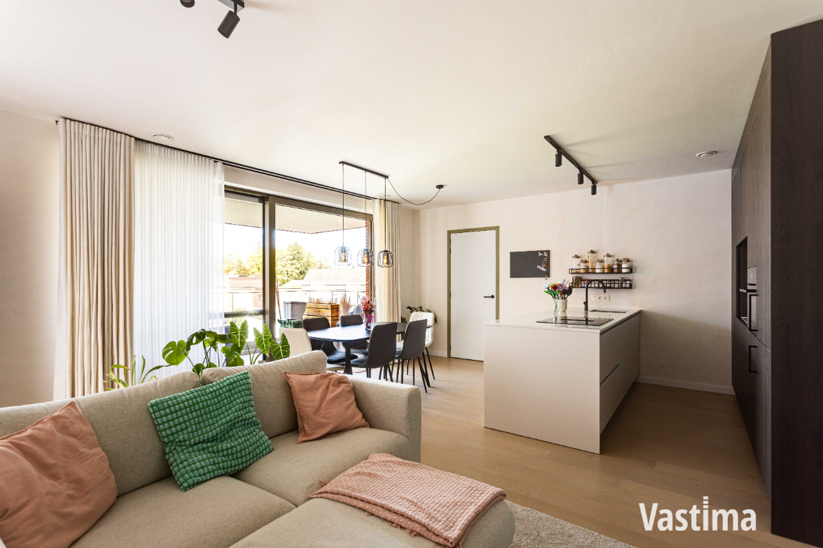Immo Vastima - Appartement Te koop Merelbeke - Exclusief wonen in hartje Merelbeke – Recent appartement met ondergrondse staanplaats