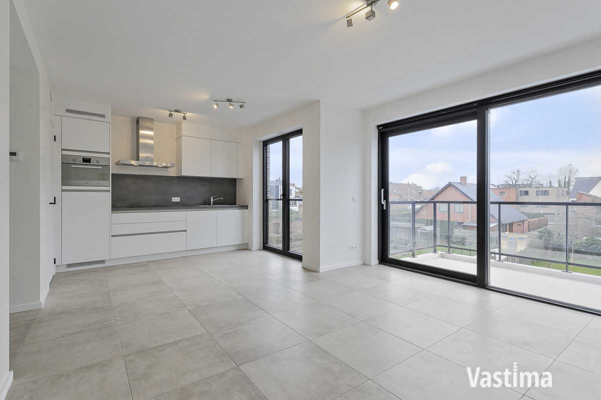 Immo Vastima - Appartement Te huur Aalst - Recent appartement met 2 slaapkamers, terras, lift en garage