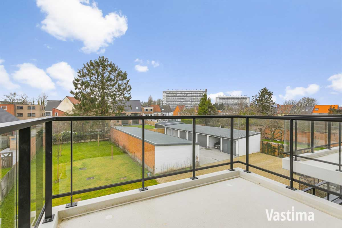 Immo Vastima - Appartement Te huur Aalst - Recent appartement met 2 slaapkamers, terras, lift en garage