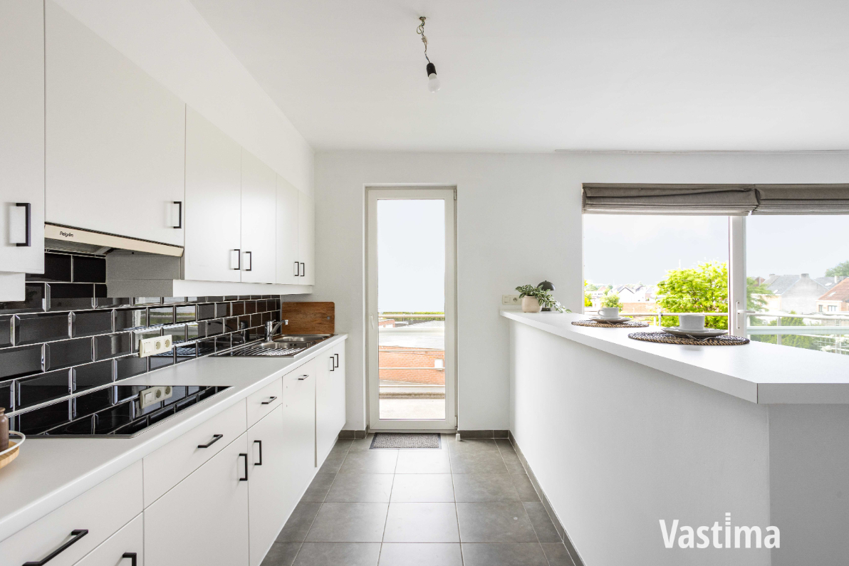 Immo Vastima - Appartement Te koop Aalst - Energiezuinig appartement met 2 slaapkamers en ruim terras