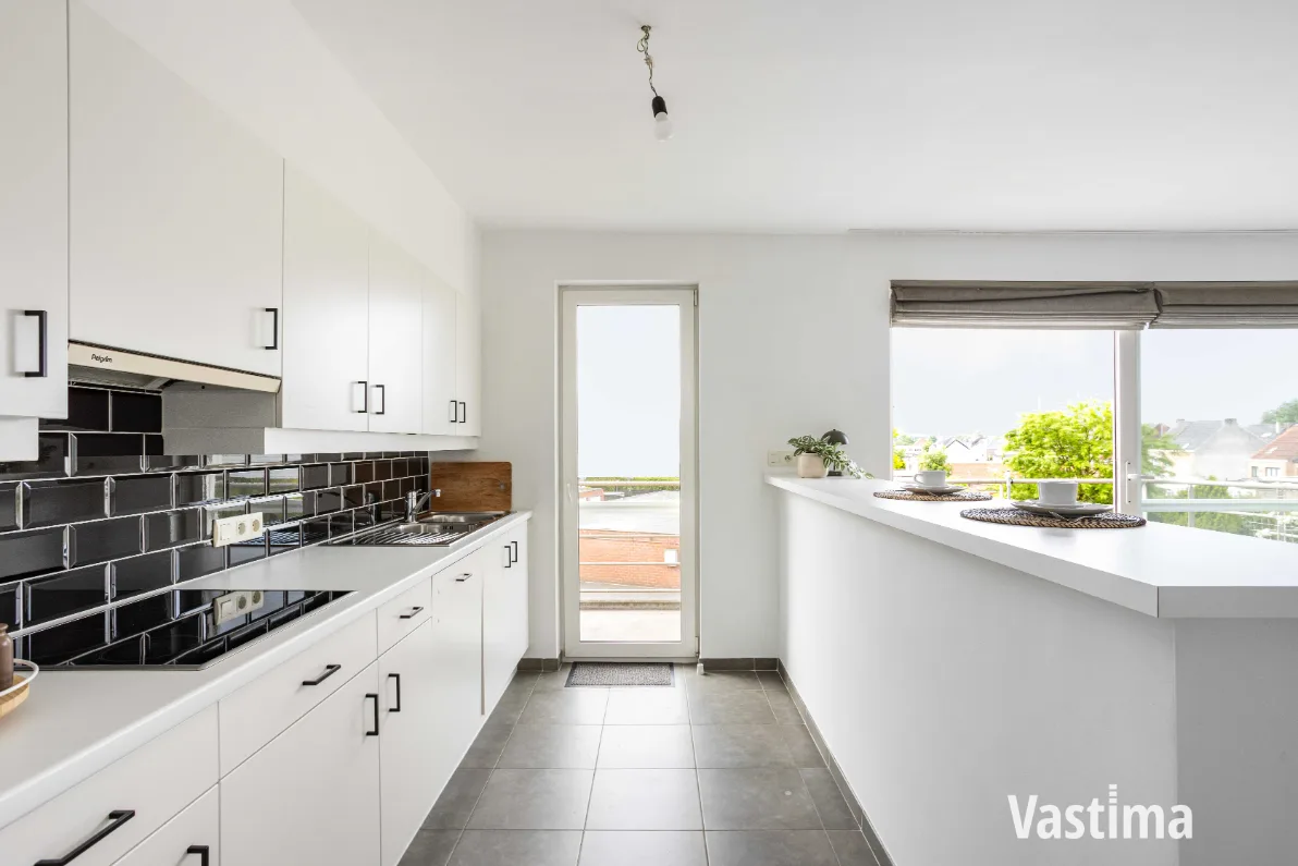 Immo Vastima - Appartement Te huur Aalst - Energiezuinig appartement met 2 slaapkamers en ruim terras