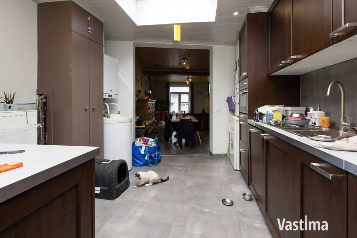 Immo Vastima - Huis Te koop Aalst - Stadwoning met tuin en 3 slaapkamers