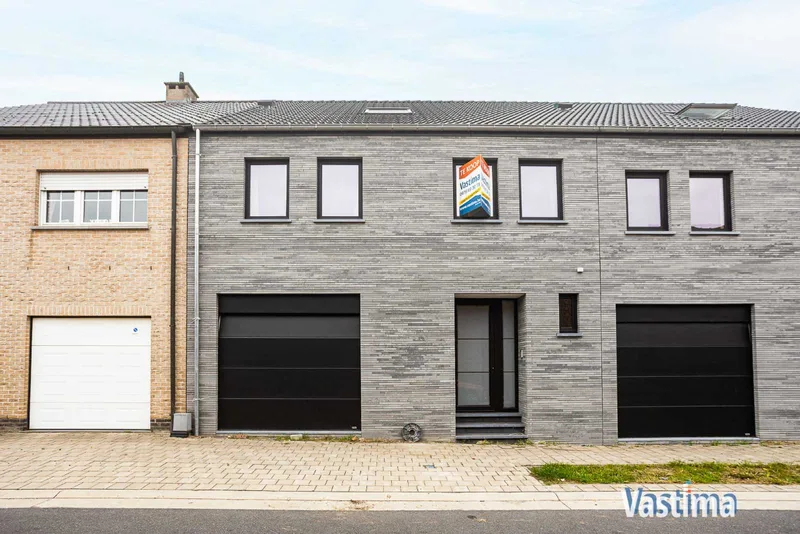Immo Vastima - Huis Te koop Denderleeuw - Nieuwbouw gesloten woning met 3 slaapkamers, garage en tuin