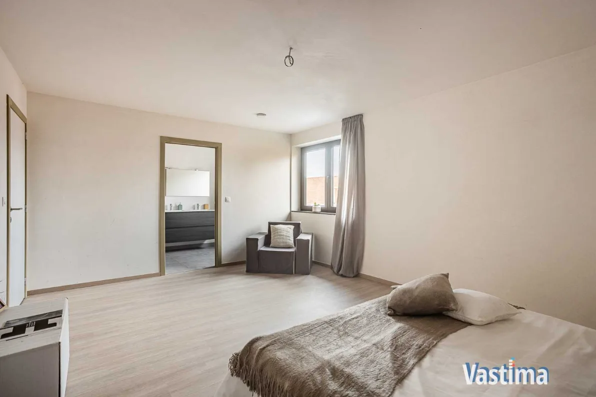 Immo Vastima - Huis Te koop Denderleeuw - Nieuwbouw gesloten woning met 3 slaapkamers, garage en tuin