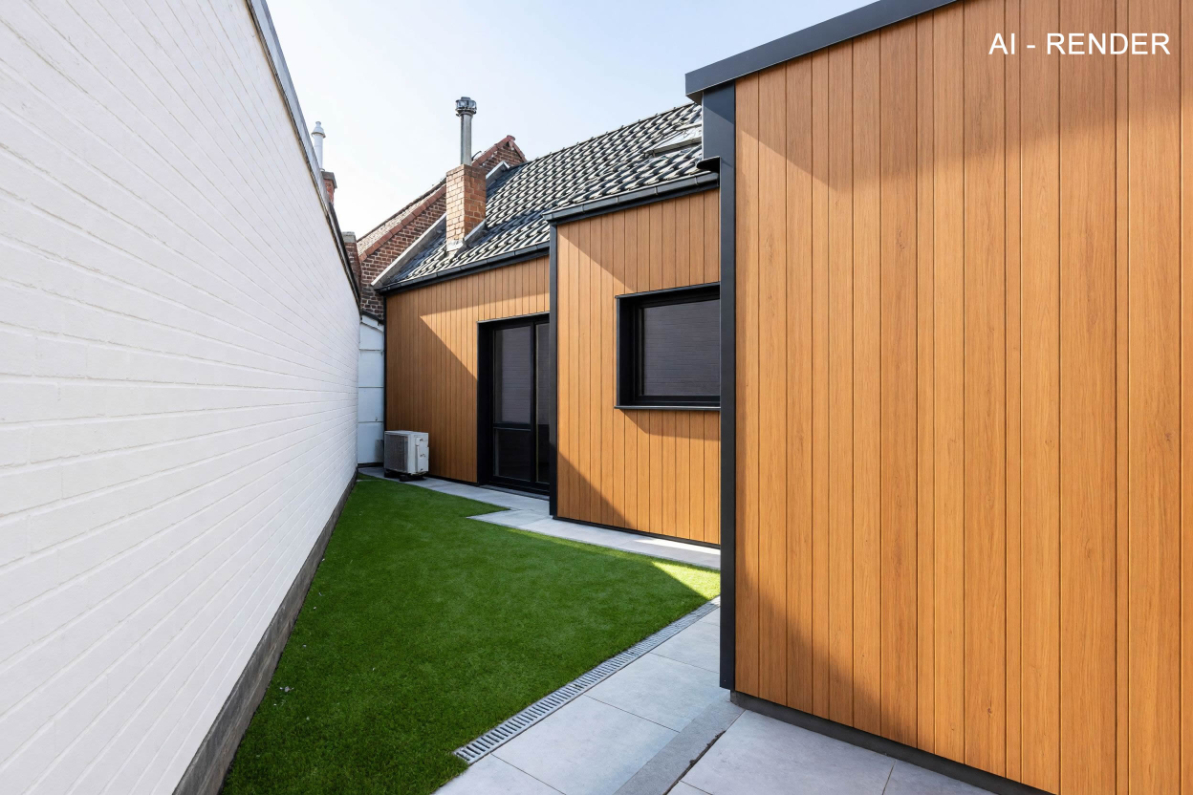 Immo Vastima - Huis Te koop Wieze - Slim gerenoveerd. Energiezuinig en helemaal klaar voor morgen