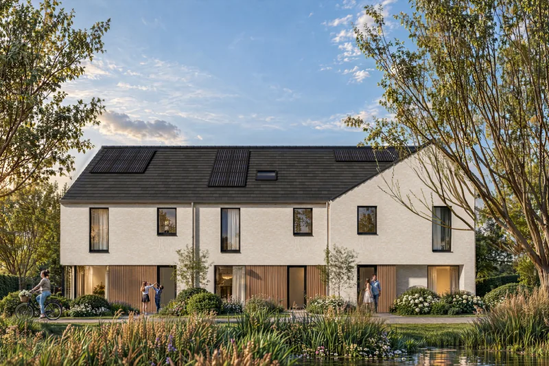 Immo Vastima - Huis Te koop Erembodegem - Project Kromme Wilg - Een thuis voor elke levensfase