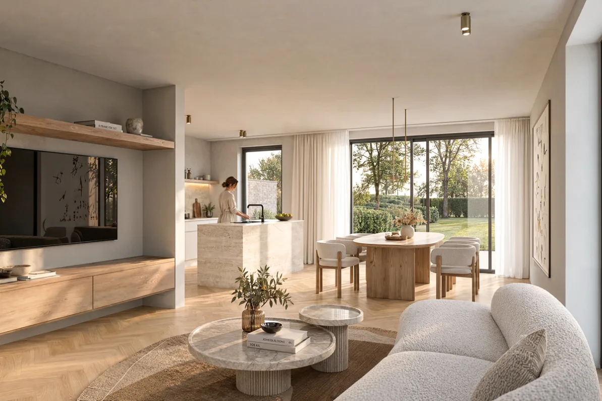 Immo Vastima - Huis Te koop Erembodegem - Project Kromme Wilg - Een thuis voor elke levensfase