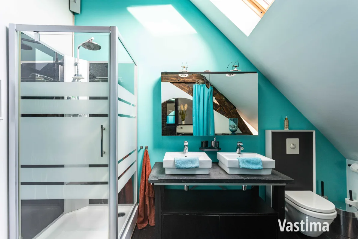 Immo Vastima - Huis Te koop Aalst - Karaktervol herenhuis met zuiderse binnentuin en verrassend veel mogelijkheden