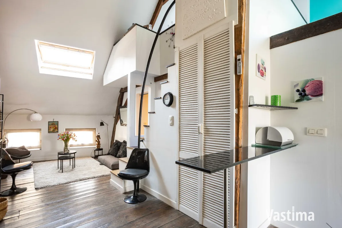 Immo Vastima - Huis Te koop Aalst - Karaktervol herenhuis met zuiderse binnentuin en verrassend veel mogelijkheden