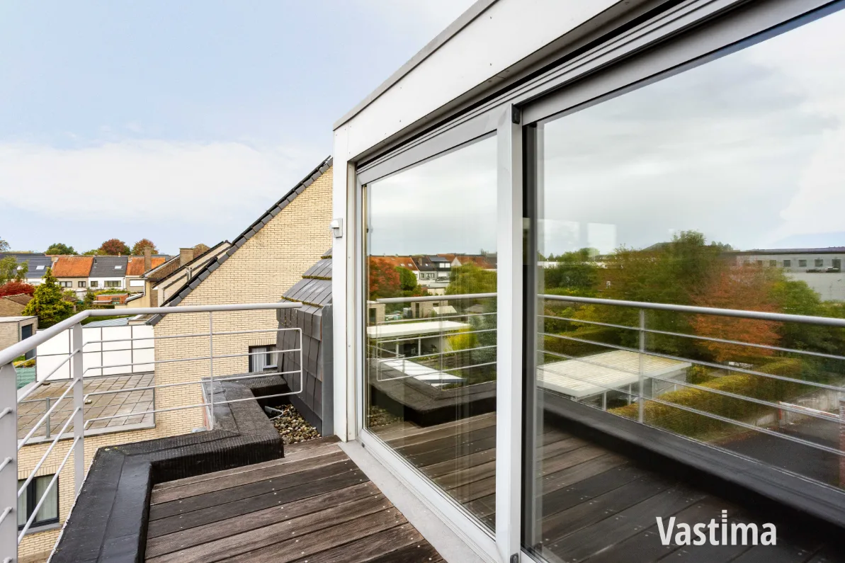 Immo Vastima - Appartement Te koop Aalst - Instapklaar 2-slaapkamerappartement met zuidgericht terras én garage